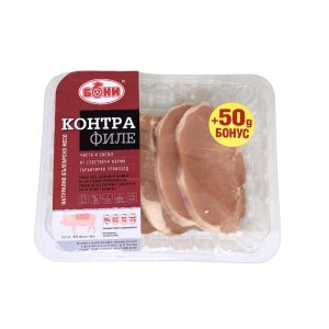 Свинско Контра Филе 400 гр Охладено - Бони